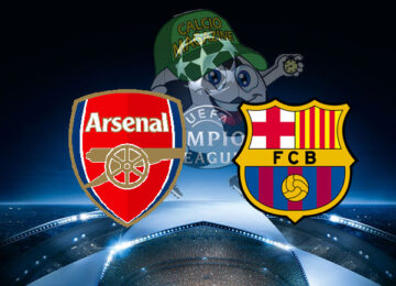 Arsenal Barcellona cronaca diretta live risultato in tempo reale