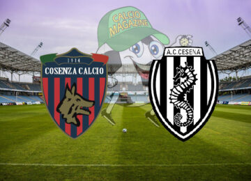 Cosenza Cesena cronaca diretta live risultato in tempo reale