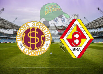 Livorno Bra cronaca diretta live risultato in tempo reale