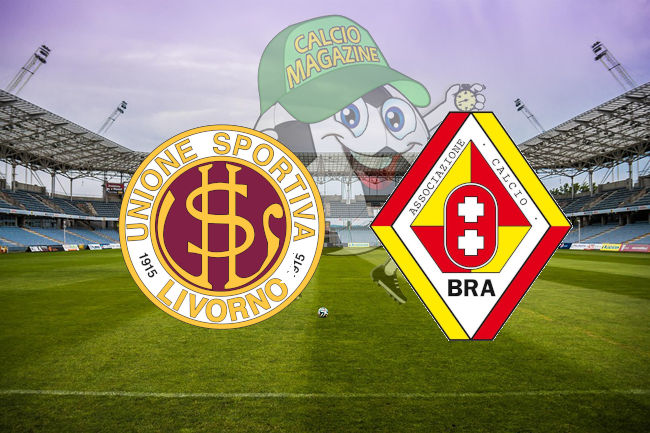 Livorno Bra cronaca diretta live risultato in tempo reale