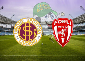 Livorno Forlì cronaca diretta live risultato in tempo reale