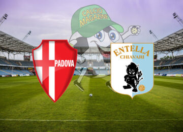 Padova Virtus Entella cronaca diretta live risultato in tempo reale