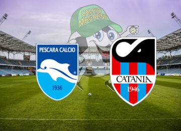 Pescara Catania cronaca diretta live risultato in tempo reale