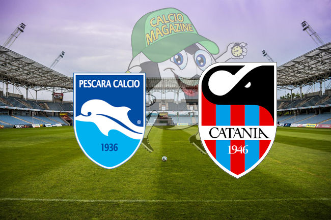 Pescara Catania cronaca diretta live risultato in tempo reale