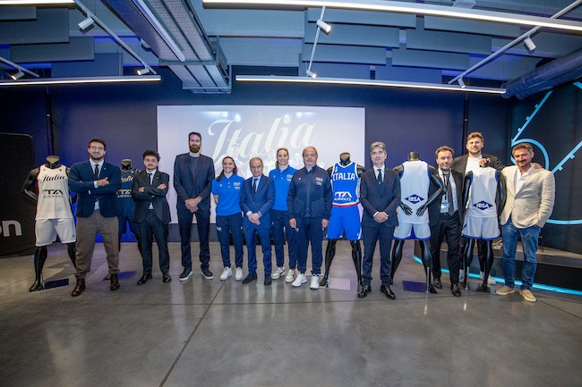 Presentazione Divise Italbasket 2025