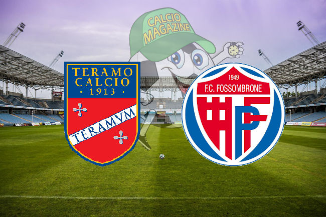 Teramo Fossombrone cronaca diretta live risultato in tempo reale
