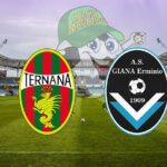 Ternana Giana Erminio cronaca diretta live risultato in tempo reale