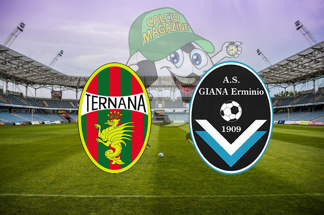 Ternana Giana Erminio cronaca diretta live risultato in tempo reale