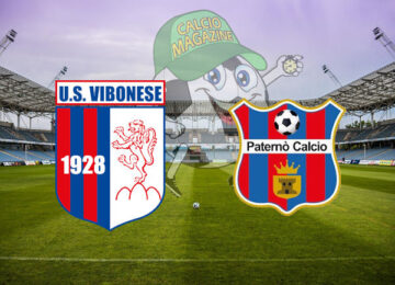 Vibonese Paternò cronaca diretta live risultato in tempo reale