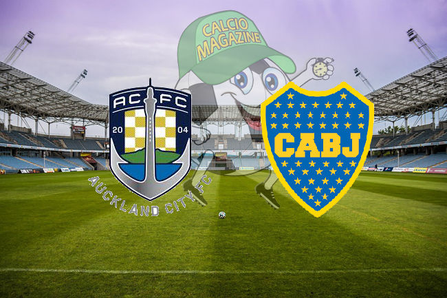 Auckland City Boca Juniors cronaca diretta live risultato in tempo reale