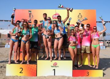 beach volley podio caorle 2025