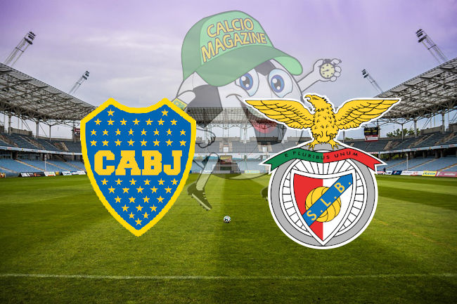Boca Juniors Benfica cronaca diretta live risultato in tempo reale