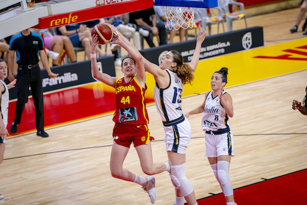 italia spagna basket femminile