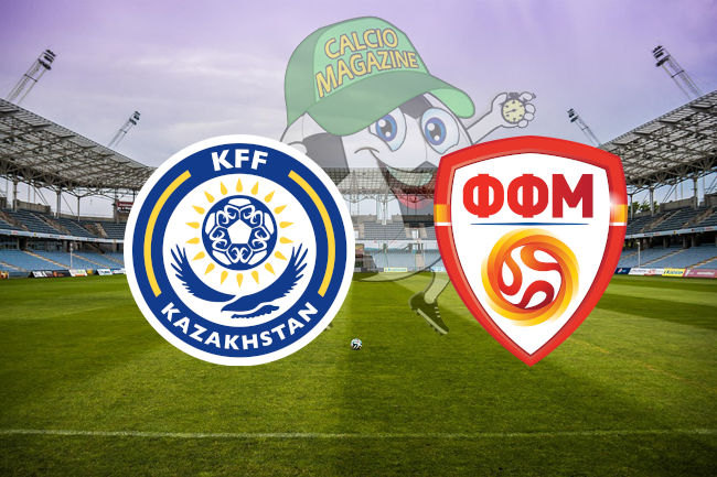 Kazakistan Macedonia del Nord cronaca diretta live risultato in tempo reale