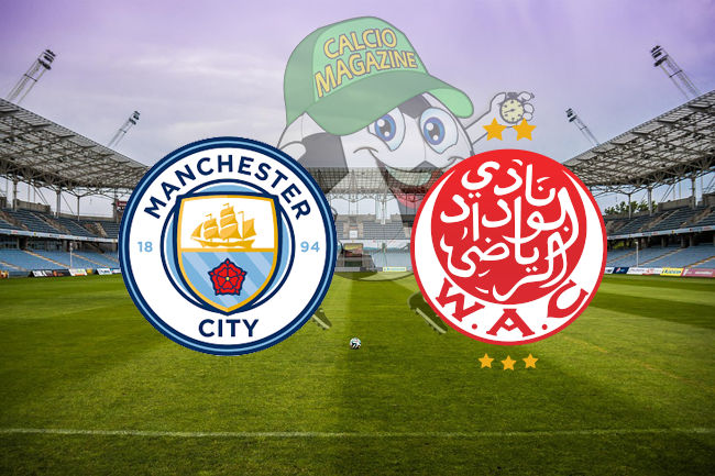 Manchester City Wydad cronaca diretta live risultato in tempo reale