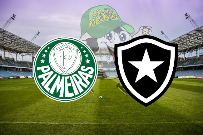 Palmeiras Botafogo cronaca diretta live risultato in tempo reale