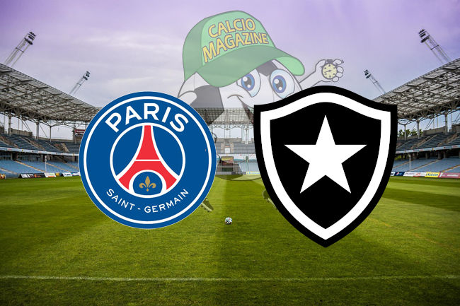 PSG Botafogo cronaca diretta live risultato in tempo reale