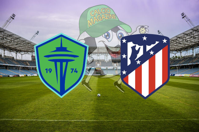 Seattle Sounders Atletico-madrid cronaca diretta live risultato in tempo reale