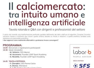 calciomercato intelligenza artificiale incontro