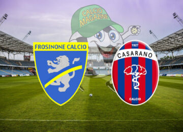 Frosinone Casarano cronaca diretta live risultato in tempo reale
