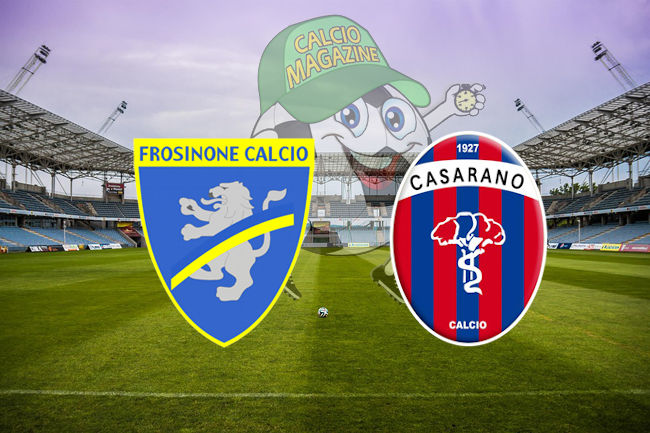 Frosinone Casarano cronaca diretta live risultato in tempo reale