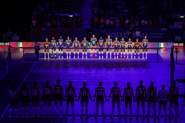italia usa volley pre partita
