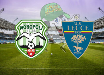 Monopoli Lecce cronaca diretta live risultato in tempo reale