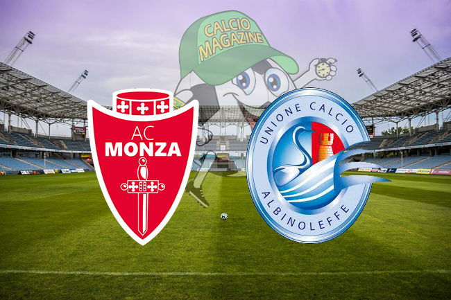 Monza Albinoleffe cronaca diretta live risultato in tempo reale