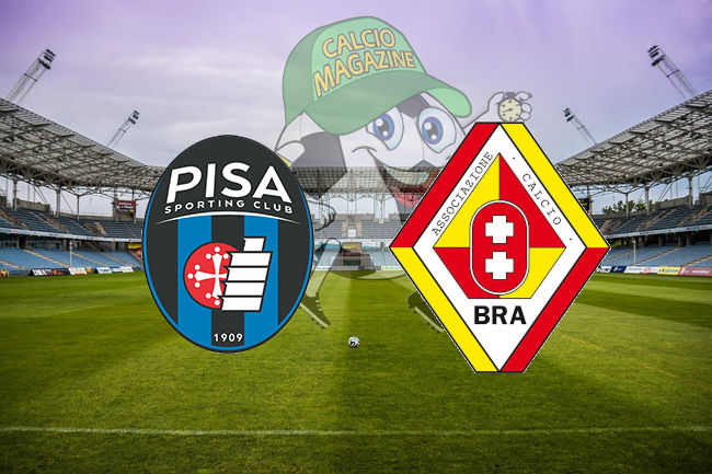 Pisa Bra cronaca diretta live risultato in tempo reale