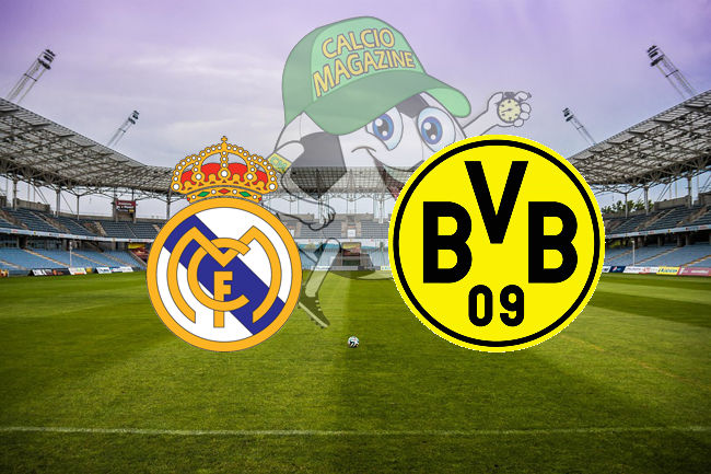Real Madrid Borussia Dortmund cronaca diretta live risultato in tempo reale