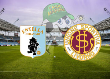 Virtus Entella Livorno cronaca diretta live risultato in tempo reale