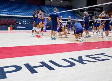 allenamento Italia volley
