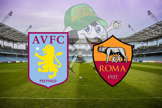 Aston Villa Roma cronaca diretta live risultato in tempo reale