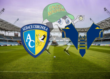 Audace Cerignola Hellas Verona cronaca diretta live risultato in tempo reale