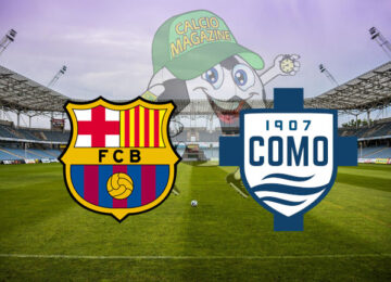 Barcellona Como cronaca diretta live risultato in tempo reale