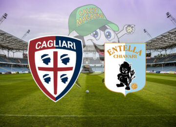 Cagliari Virtus Entella cronaca diretta live risultato in tempo reale