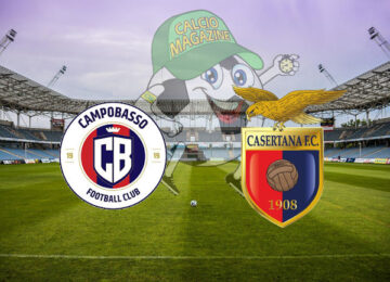 Campobasso Casertana cronaca diretta live risultato in tempo reale