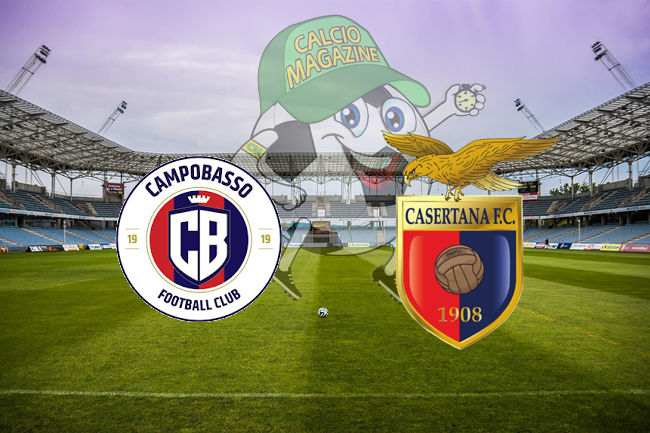 Campobasso Casertana cronaca diretta live risultato in tempo reale