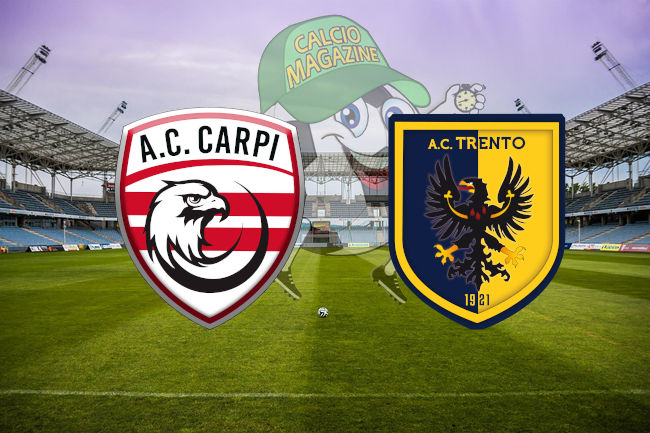 Carpi Trento cronaca diretta live risultato in tempo reale