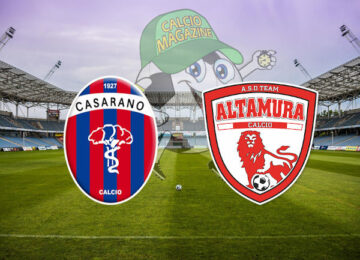 Casarano Team Altamura cronaca diretta live risultato in tempo reale