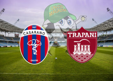 Casarano Trapani cronaca diretta live risultato in tempo reale