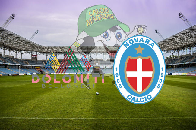Dolomiti Bellunesi Novara cronaca diretta live risultato in tempo reale