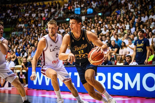 italia lettonia basket