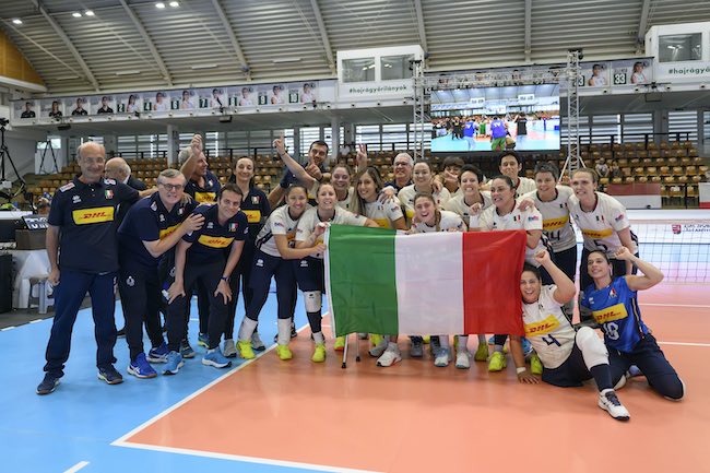 italia sitting volley campione
