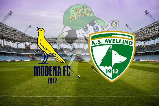 Modena Avellino cronaca diretta live risultato in tempo reale