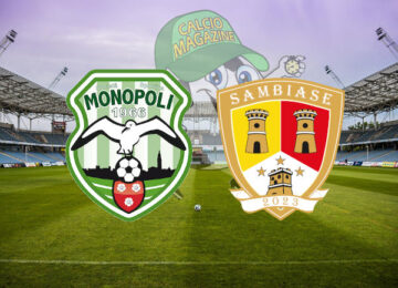 Monopoli Sambiase cronaca diretta live risultato in tempo reale