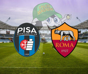 Pisa Roma cronaca diretta live risultato in tempo reale