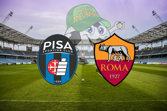 Pisa Roma cronaca diretta live risultato in tempo reale
