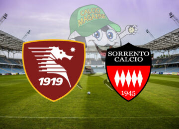 Salernitana Sorrento cronaca diretta live risultato in tempo reale