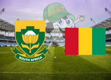Sudafrica Guinea cronaca diretta live risultato in tempo reale